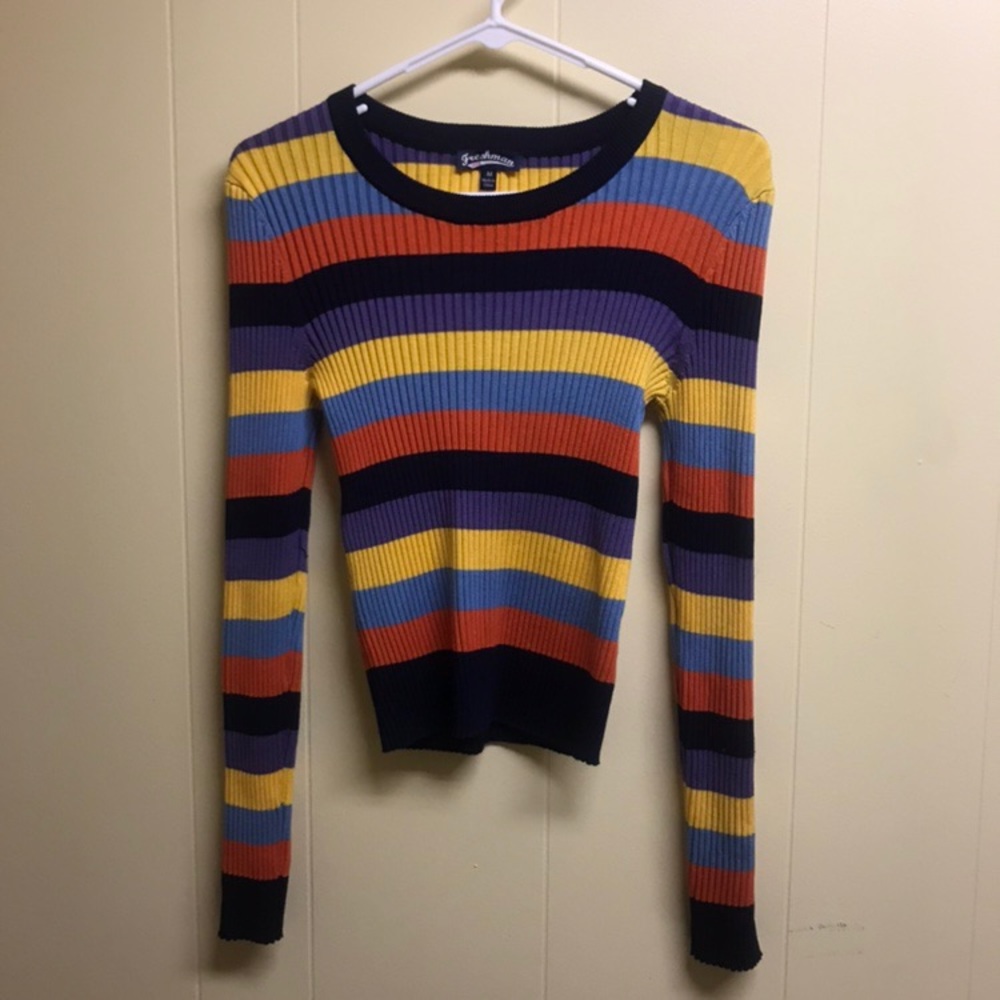 striped sweater